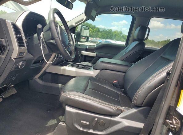 1FT8W3BT1LEC84787 2020 FORD F350 Black Widok wnętrza z przodu