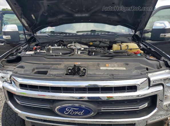 1FT8W3BT1LEC84787 2020 FORD F350 Black Widok komory silnika