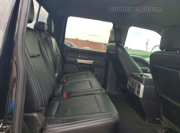 1FT8W3BT1LEC84787 2020 FORD F350 Black Widok wnętrza z tyłu
