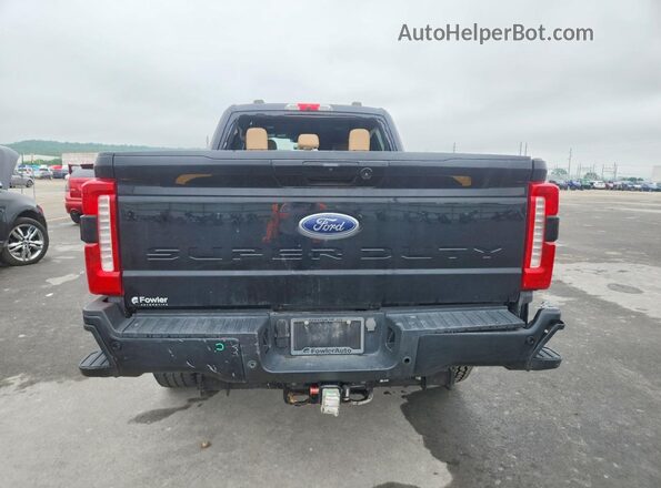 1FT8W3BT1REC18183 2024 FORD F350 Black Rear view