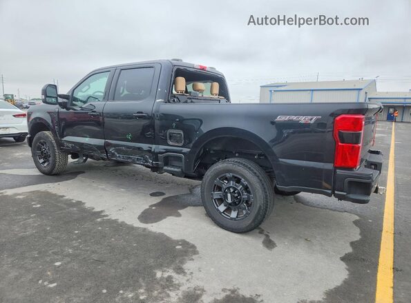 1FT8W3BT1REC18183 2024 FORD F350 Black Rear left