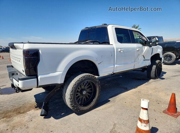 1FT8W3BT2LEC07782 2020 FORD F350 White Rear right