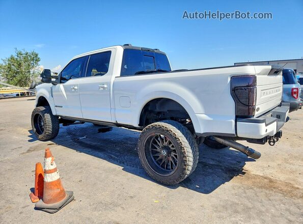 1FT8W3BT2LEC07782 2020 FORD F350 White Rear left