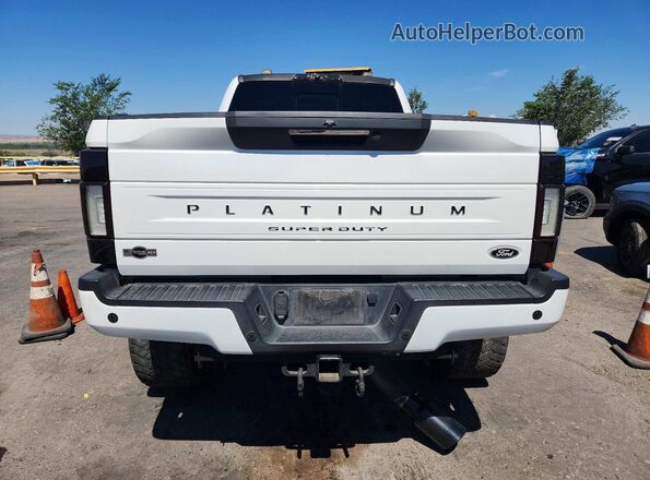 1FT8W3BT2LEC07782 2020 FORD F350 White Rear view