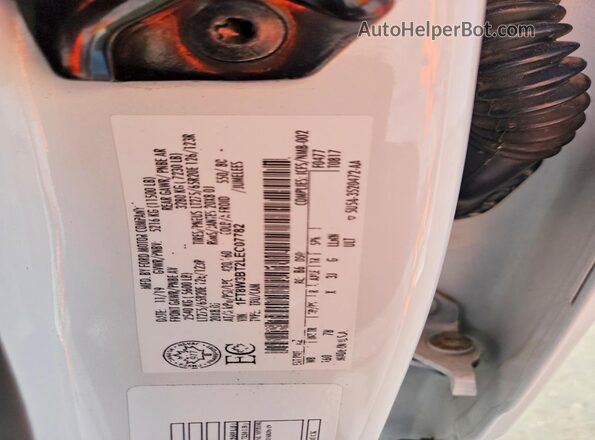 1FT8W3BT2LEC07782 2020 FORD F350 White Engine compartment view