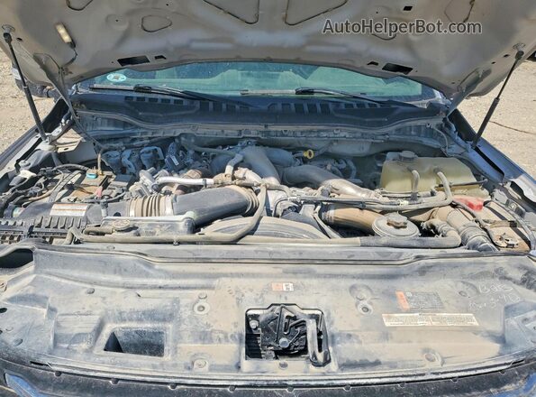 1FT8W3BT2LEC70476 2020 FORD F350 Gray უკანა სალონის ხედი