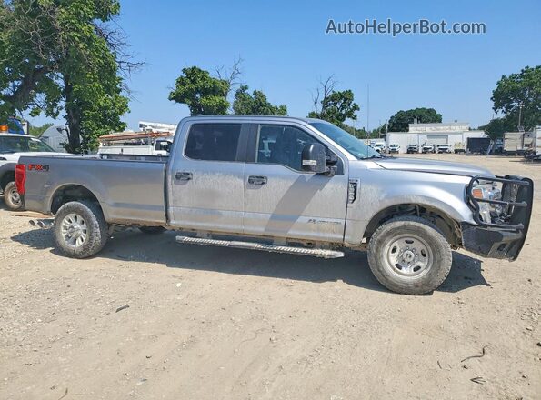 1FT8W3BT2LEC70476 2020 FORD F350 Gray წინა მარჯვენა