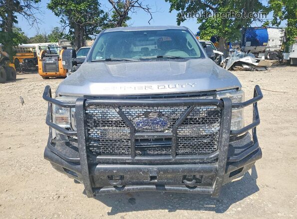 1FT8W3BT2LEC70476 2020 FORD F350 Gray წინა ხედი