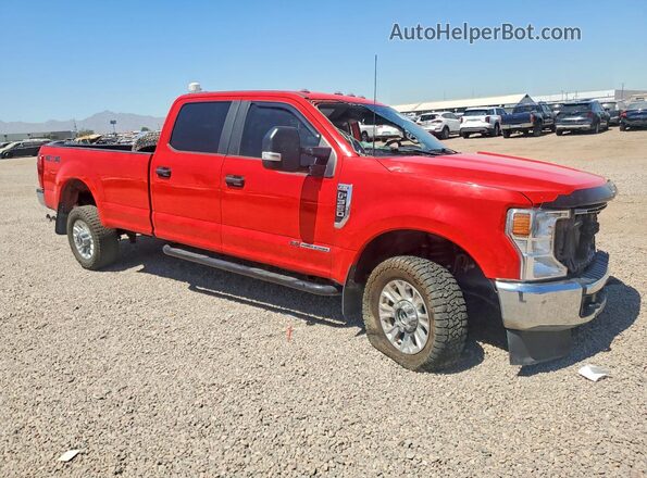 1FT8W3BT2NEF81005 2022 FORD F350 Red Առջևի աջ
