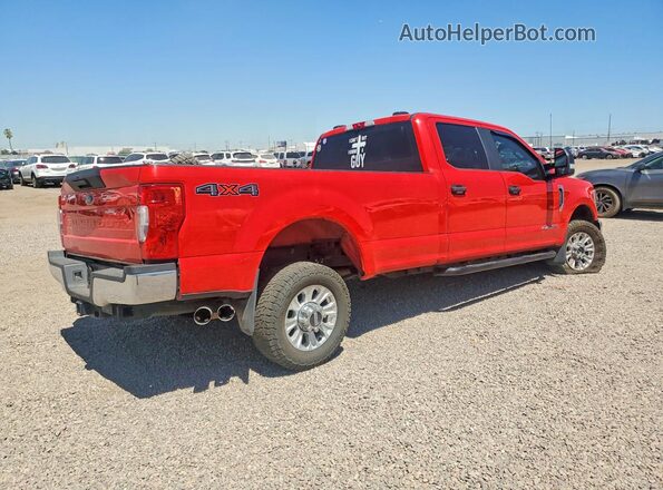 1FT8W3BT2NEF81005 2022 FORD F350 Red Հետևի աջ