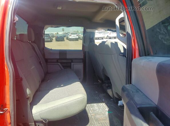 1FT8W3BT2NEF81005 2022 FORD F350 Red Հետևի նստատեղերի տեսք