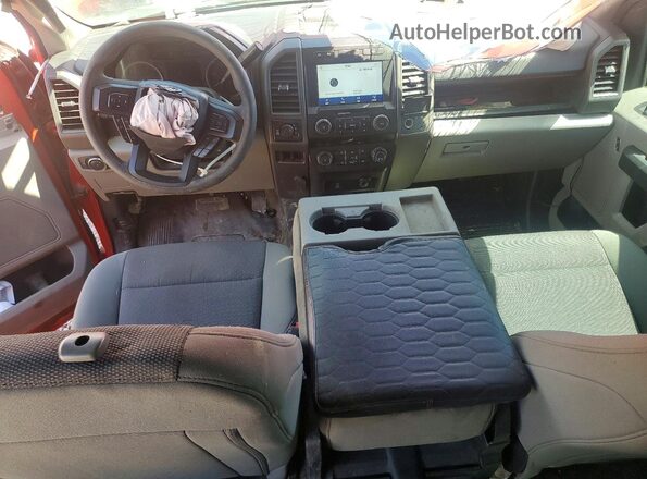 1FT8W3BT2NEF81005 2022 FORD F350 Red Առջևի վահանակի տեսք