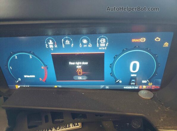 1FT8W3BT2RED02870 2024 FORD F350 White Instrument cluster view