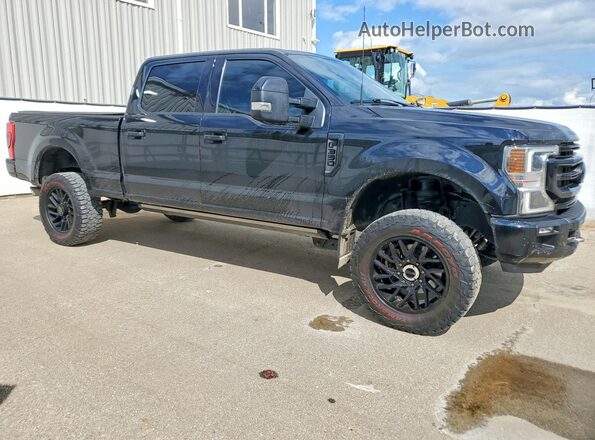 1FT8W3BT3NEE28648 2022 FORD F350 Black წინა მარჯვენა