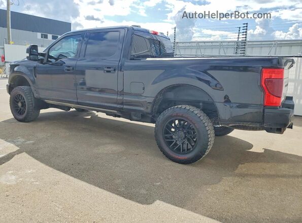 1FT8W3BT3NEE28648 2022 FORD F350 Black უკანა მარცხენა