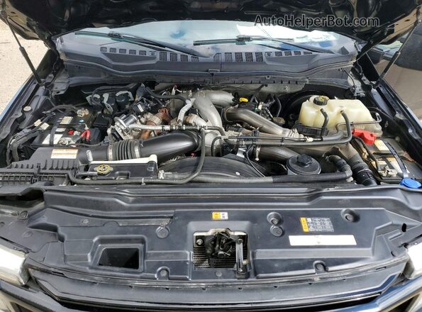 1FT8W3BT3NEE28648 2022 FORD F350 Black უკანა სალონის ხედი