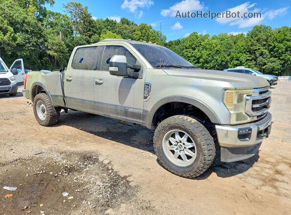 1FT8W3BT3NEF09813 2022 FORD F350 Silver Delantero derecho