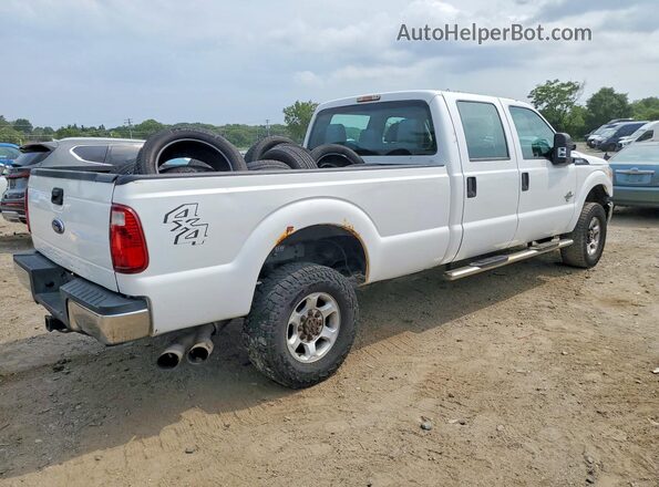 1FT8W3BT4GEC59470 2016 FORD F350 White Вид ззаду