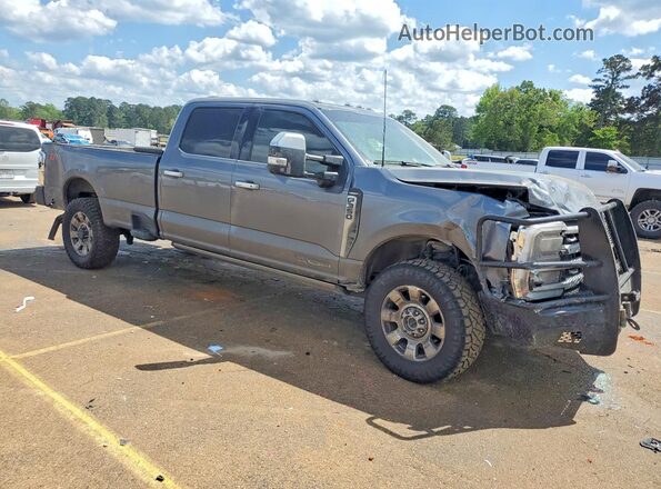 1FT8W3BT5REF17160 2024 FORD F350 Silver Передня права чверть
