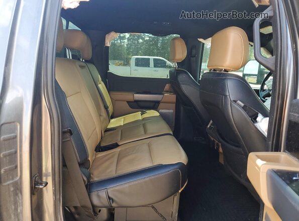 1FT8W3BT5REF17160 2024 FORD F350 Silver Вид задніх сидінь