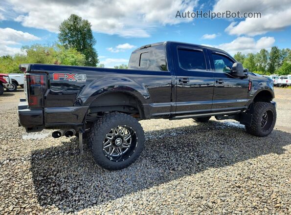 1FT8W3BT6KEC85268 2019 FORD F350 Black უკანა მარჯვენა