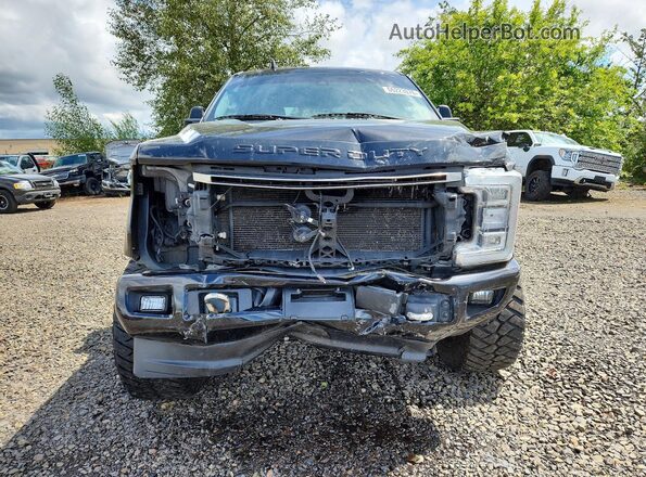 1FT8W3BT6KEC85268 2019 FORD F350 Black წინა ხედი