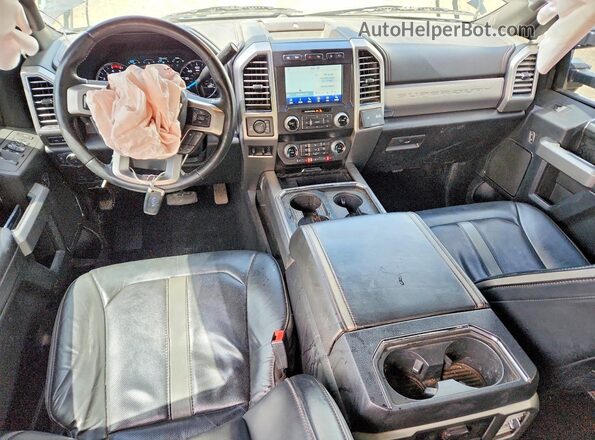 1FT8W3BT6KEC85268 2019 FORD F350 Black წინა პანელის ხედი
