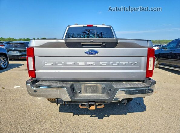 1FT8W3BT7LEC96765 2020 FORD F350 Silver Rear view