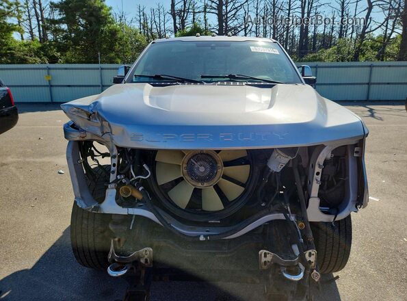 1FT8W3BT7LEC96765 2020 FORD F350 Silver Front view