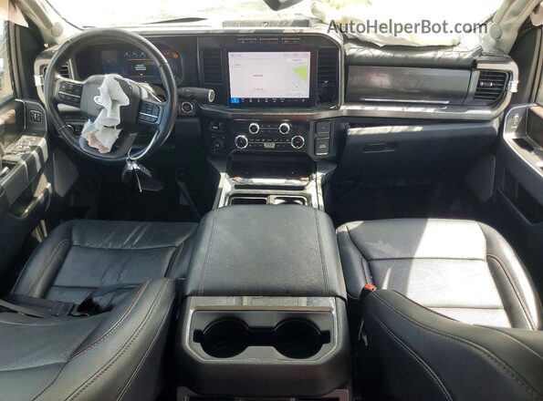 1FT8W3BT7REF04989 2024 FORD F350 White Вид панелі приладів
