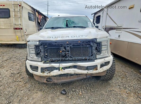 1FT8W3BT8HEC64009 2017 FORD F350 White Vista frontal
