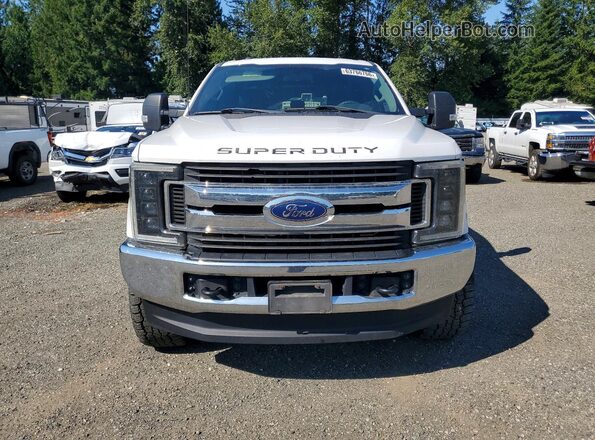 1FT8W3BT8JEB76521 2018 FORD F350 Белый Вид спереди