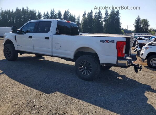 1FT8W3BT8JEB76521 2018 FORD F350 Белый Задняя левая четверть