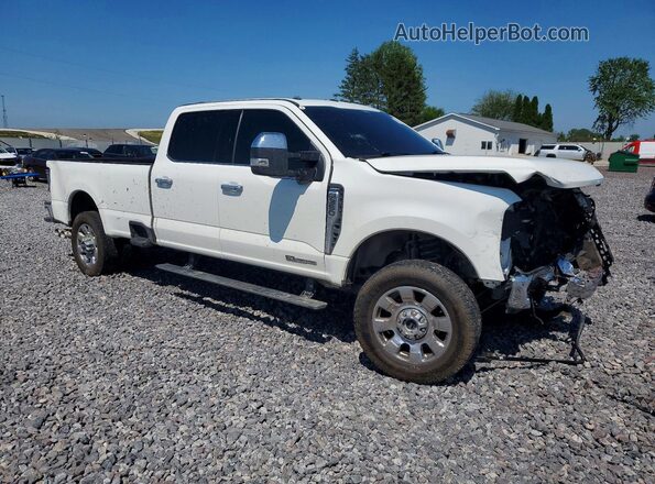 1FT8W3BT8RED22251 2024 FORD F350 White წინა მარჯვენა