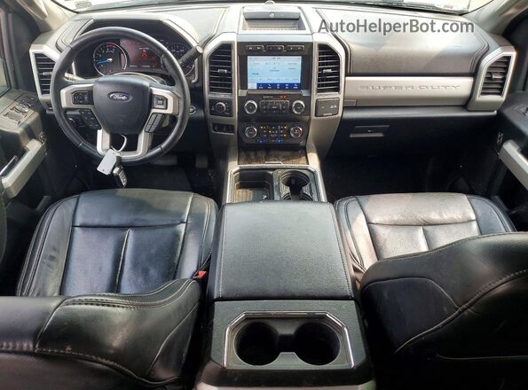 1FT8W3BT9LEE14654 2020 FORD F350 White წინა პანელის ხედი