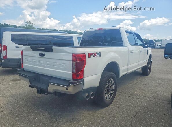1FT8W3BT9LEE14654 2020 FORD F350 White უკანა მარჯვენა