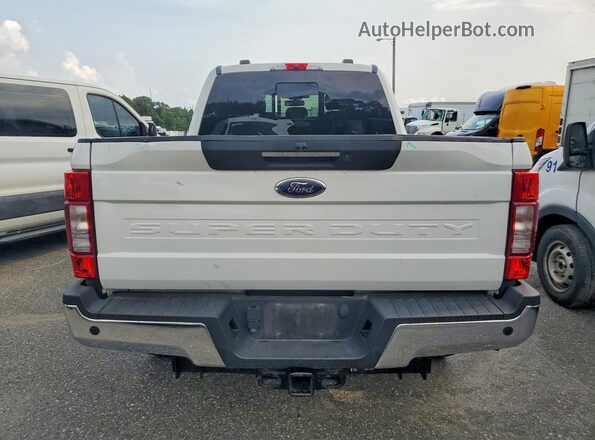 1FT8W3BT9LEE14654 2020 FORD F350 White უკანა ხედი
