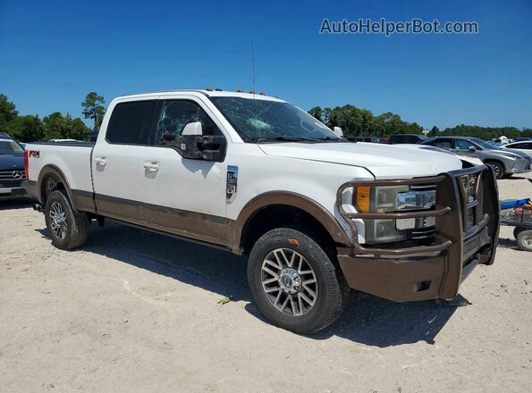 1FT8W3BTXHEB28612 2017 FORD F350 Белый Передняя правая четверть
