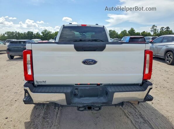 1FT8W3DN4SED40203 2025 FORD F350 White Vista trasera