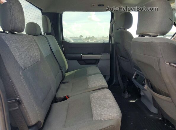1FT8W3DN4SED40203 2025 FORD F350 White Vista de los asientos traseros