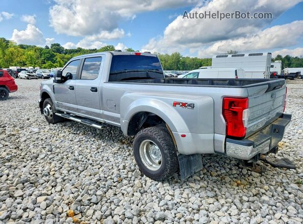 1FT8W3DT0LEC68285 2020 FORD F350 Silver Հետևի ձախ