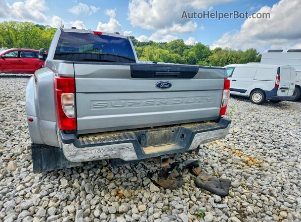 1FT8W3DT0LEC68285 2020 FORD F350 Silver Հետևի տեսք