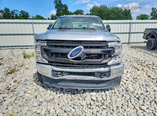 1FT8W3DT0LEC68285 2020 FORD F350 Silver Դիմացի տեսք
