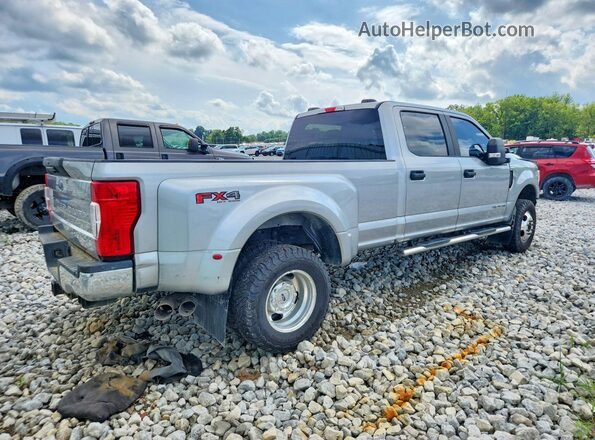 1FT8W3DT0LEC68285 2020 FORD F350 Silver Հետևի աջ