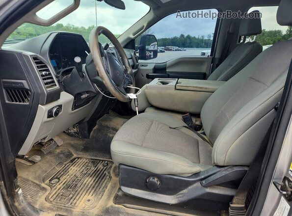 1FT8W3DT0LEC68285 2020 FORD F350 Silver Սալոնի դիմացի տեսք