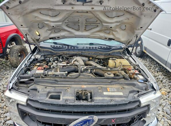 1FT8W3DT0LEC68285 2020 FORD F350 Silver Սալոնի հետևի տեսք