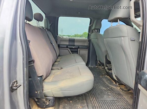 1FT8W3DT0LEC68285 2020 FORD F350 Silver Հետևի նստատեղերի տեսք