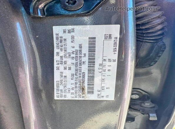 1FT8W3DT0NEE80929 2022 FORD F350 Gray 