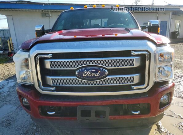 1FT8W3DT1GEC01684 2016 FORD F350 Brown Vista frontal