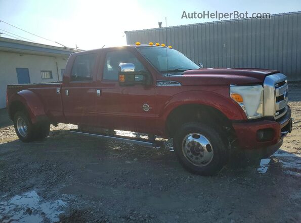 1FT8W3DT1GEC01684 2016 FORD F350 Brown Delantero derecho